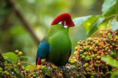 Illustration turacos