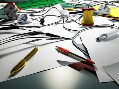 Illustration disorganised