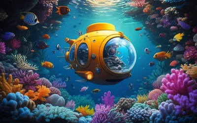 Illustration submersible