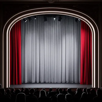 Illustration curtain - Image 1