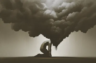 Illustration sad - Image 1