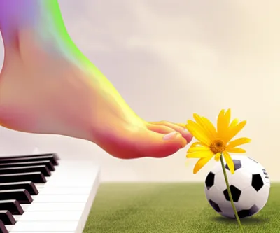 Illustration toes - Image 1