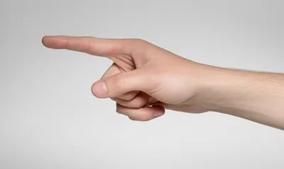 Illustration forefinger