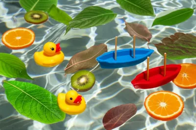 Illustration floating - Image 1