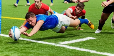 Illustration touchdown - Image 1