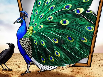 Illustration vainglorious