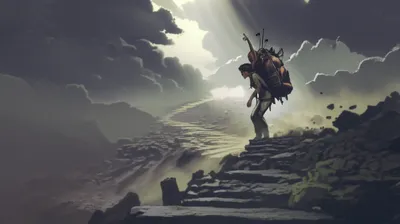 Illustration overcome