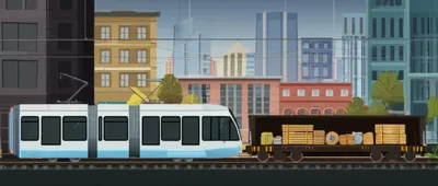 Illustration trams - Image 1