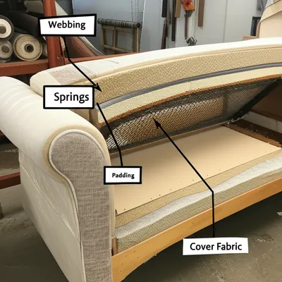 Illustration upholstering - Image 1
