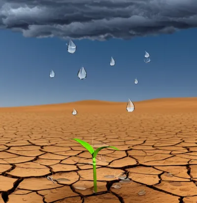 Illustration moistened