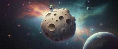 Illustration planetoid - Image 1