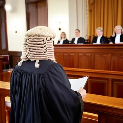 Illustration barrister