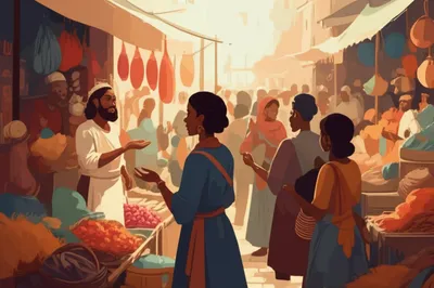 Illustration commerce - Image 1