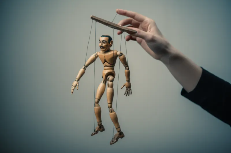 Illustration visuelle du mot « controlled » - Contrôler, maîtriser