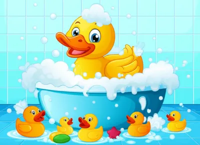 Illustration bathing - Image 1