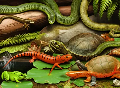 Illustration herpetology