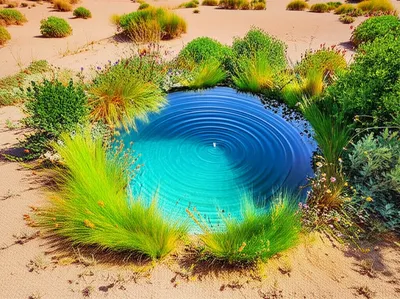 Illustration oasis - Image 1