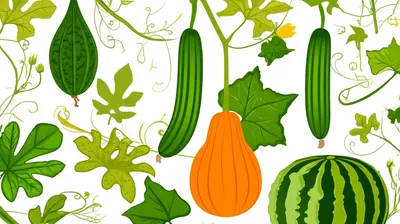 Illustration gourd - Image 1