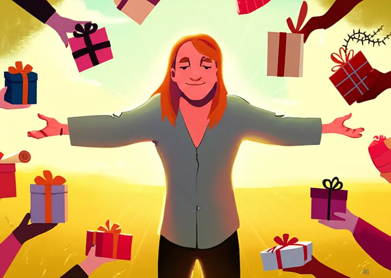 Illustration visuelle de acceptant: Acceptant, qui accepte - Image 1