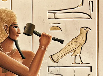 Illustration hieroglyphics - Image 1