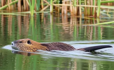Illustration muskrat - Image 1