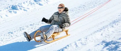 Illustration toboggan