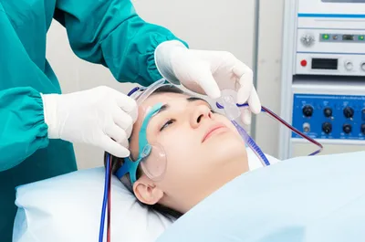 Illustration anaesthetics