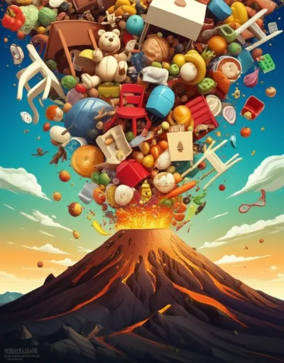 Illustration disgorged