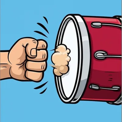 Illustration thumping