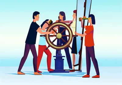 Illustration directs