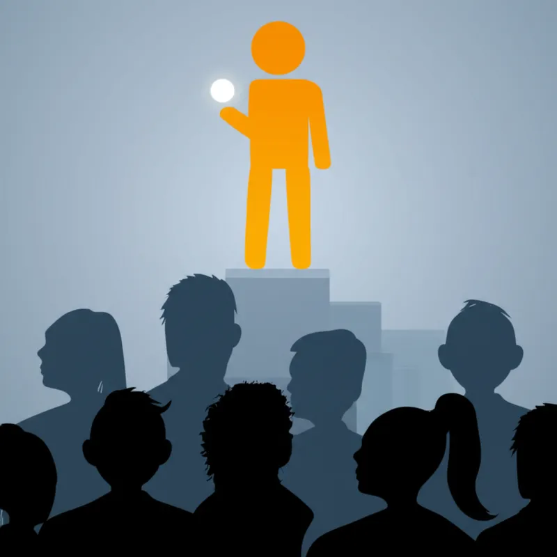 Ilustración visual de la palabra "distinguished" - Distinguir, diferenciar