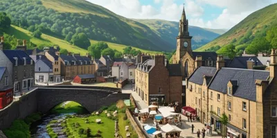 Illustration burgh - Image 1