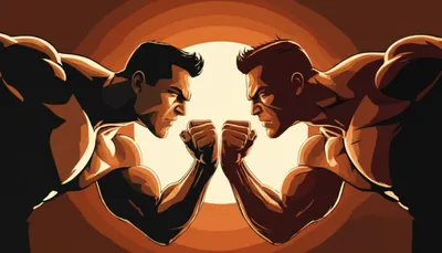 Illustration pugnacious