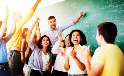 Illustration enthusiastically