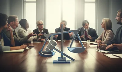 Illustration visuelle du mot « debate » - Débat, discussion