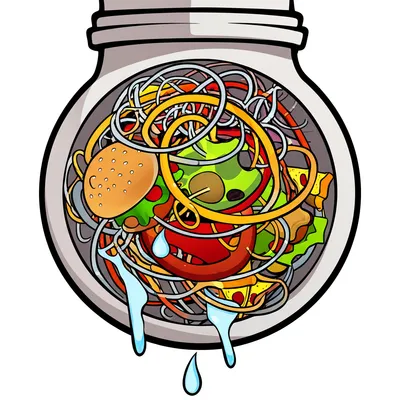 Illustration clogging