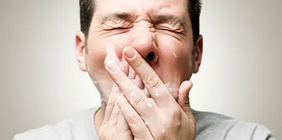 Illustration sneezing - Image 1