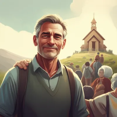 Illustration shepherds - Image 1