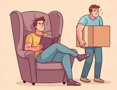 Illustration disobliging - Image 1