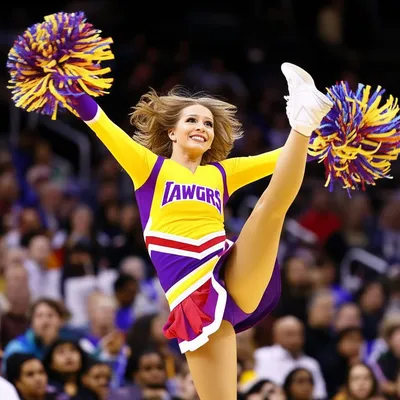 Illustration cheerleaders