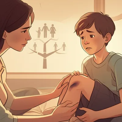 Illustration haemophilia