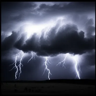 Illustration thundering - Image 1