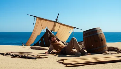 Illustration castaway - Image 1