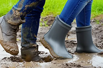 Illustration galoshes - Image 1