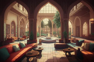 Illustration caravanserai - Image 1