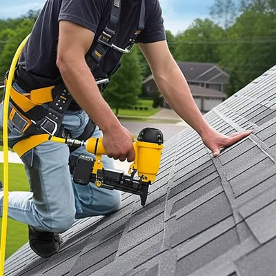 Illustration roofer - Image 1