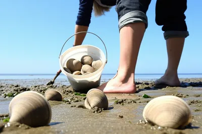 Illustration clamming - Image 1