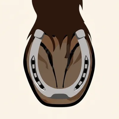 Illustration horseshoe - Image 1