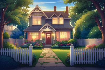Illustration houses - Image 1
