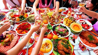 Illustration feast - Image 1